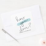 FRIENDS™ How You Doin Square Sticker