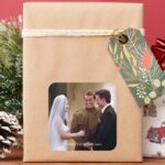 FRIENDS™ Joey Marries Monica Chandler Square Sticker