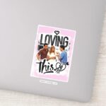 FRIENDS™ Joey Rachel Ross Loving This Sticker