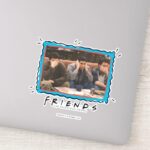 FRIENDS™ Joey Ross And Chandler On The Couch Sticker