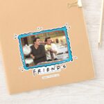 FRIENDS™ Joey Chandler Scared Sticker