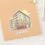 FRIENDS™ Monicas Apartment Building Sticker
