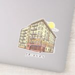 FRIENDS™ Monicas Apartment Building Sticker