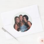 FRIENDS™ Rachel Phoebe And Monica Classic Round Sticker