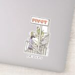 FRIENDS™ Ross And Rachel PIVOT Sticker