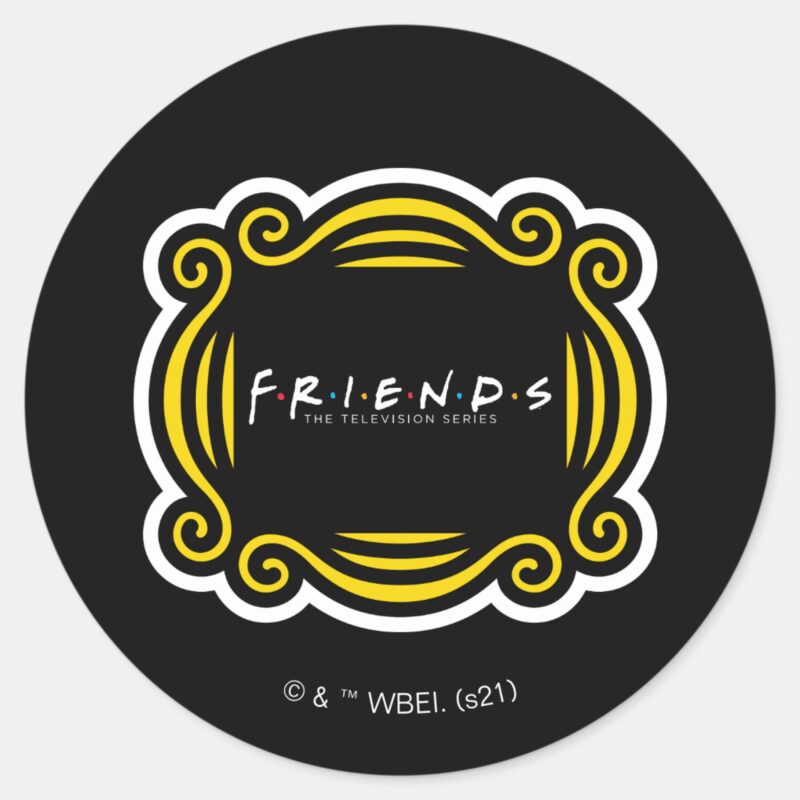 FRIENDS™ The Television Series Classic Round Sticker