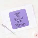 FRIENDS™ Youre The Rachel To My Monica Square Sticker