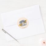 FRIENDS™ Central Perk Classic Round Sticker