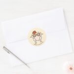 FRIENDS™ Friendsgiving Classic Round Sticker