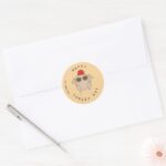 FRIENDS™ Happy Turkey Day Classic Round Sticker