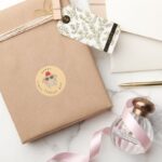 FRIENDS™ Happy Turkey Day Classic Round Sticker