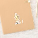 FRIENDS™ Holiday Armadillo Sticker