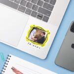 FRIENDS™ Joey Marries Monica Chandler Sticker