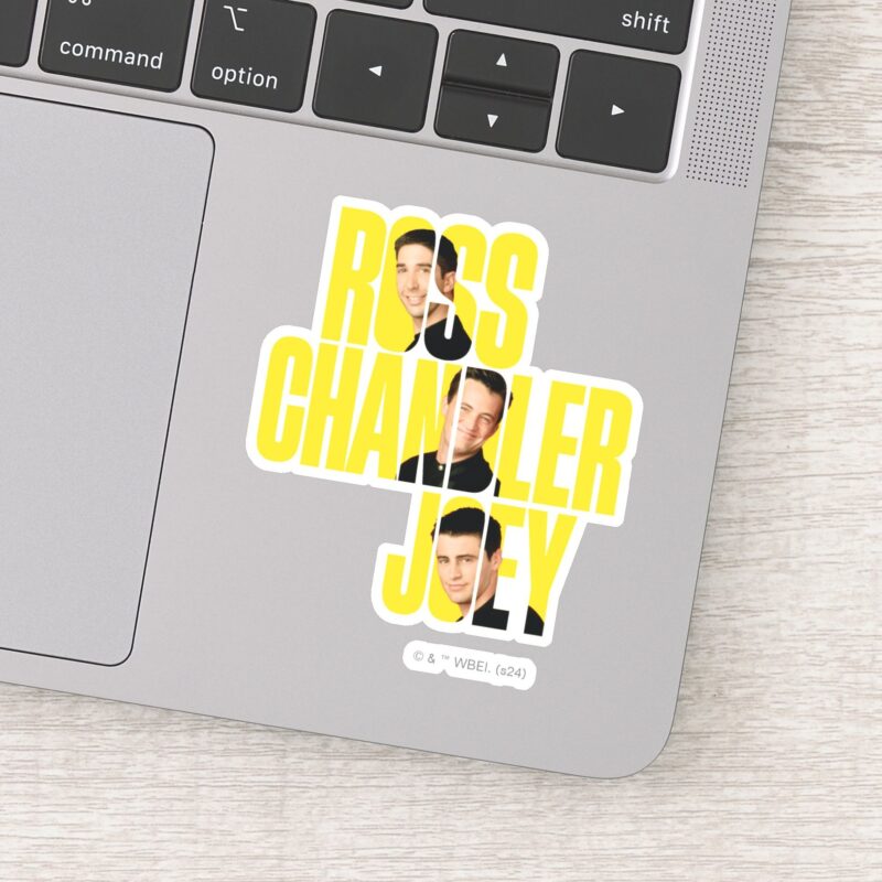 FRIENDS™ Ross Chandler Joey Sticker