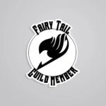 Fairy Tail Guild Member Logo Anime Stickers