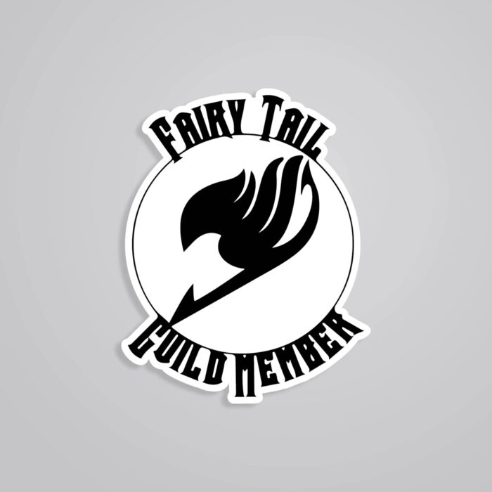 Fairy Tail Guild Member Logo Anime Stickers