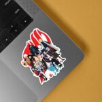 Fairy Tail Guild Silhouette Anime Stickers