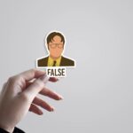 False TV Shows Stickers