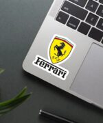 Ferrari Logo Sticker