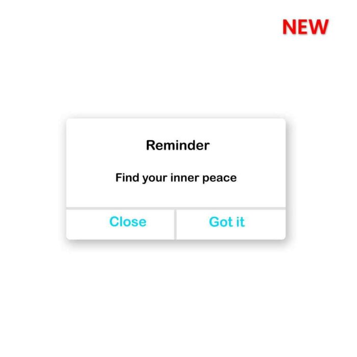 Find Your Inner Peace Sticker