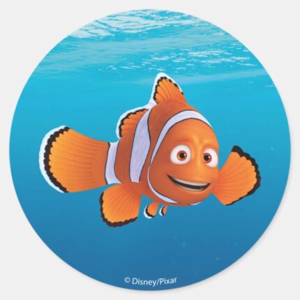Finding Dory Marlin Classic Round Sticker