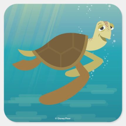Finding Dory Crush Square Sticker