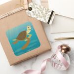 Finding Dory Crush Square Sticker