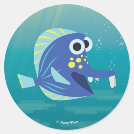 Finding Dory Kathy Classic Round Sticker
