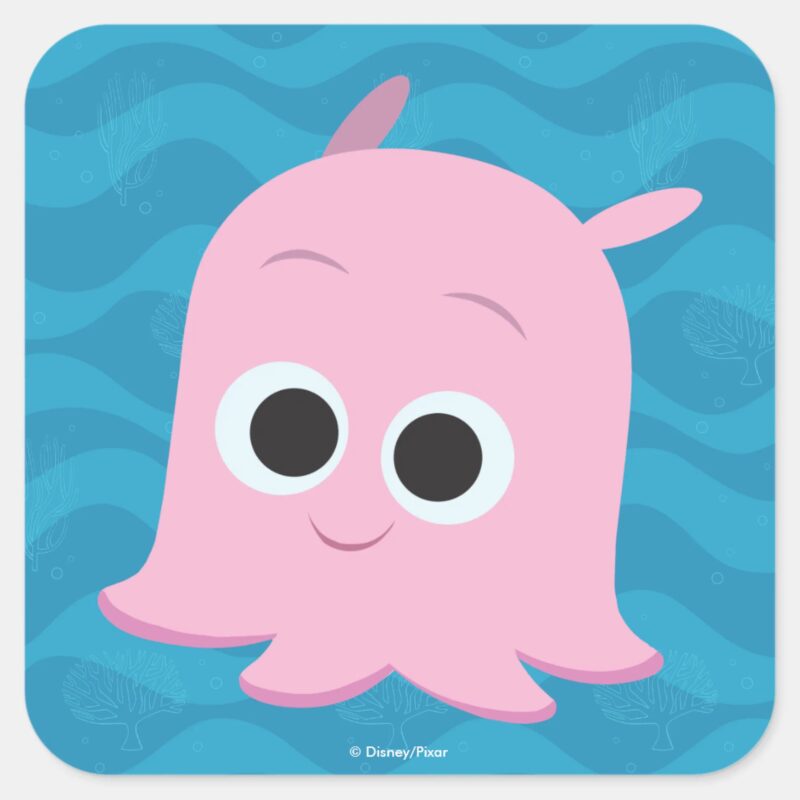 Finding Dory Pearl Square Sticker