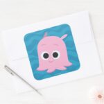 Finding Dory Pearl Square Sticker