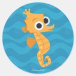Finding Dory Sheldon Classic Round Sticker