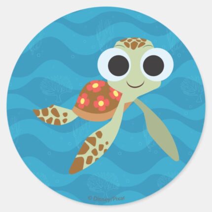 Finding Dory Squirt Classic Round Sticker