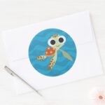 Finding Dory Squirt Classic Round Sticker