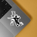 Fly High Hinata Anime Stickers