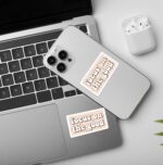 Focus On Good Laptop Mobile Stickers