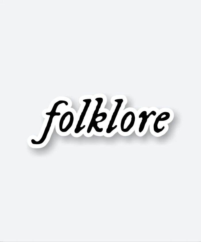 Folklore Sticker