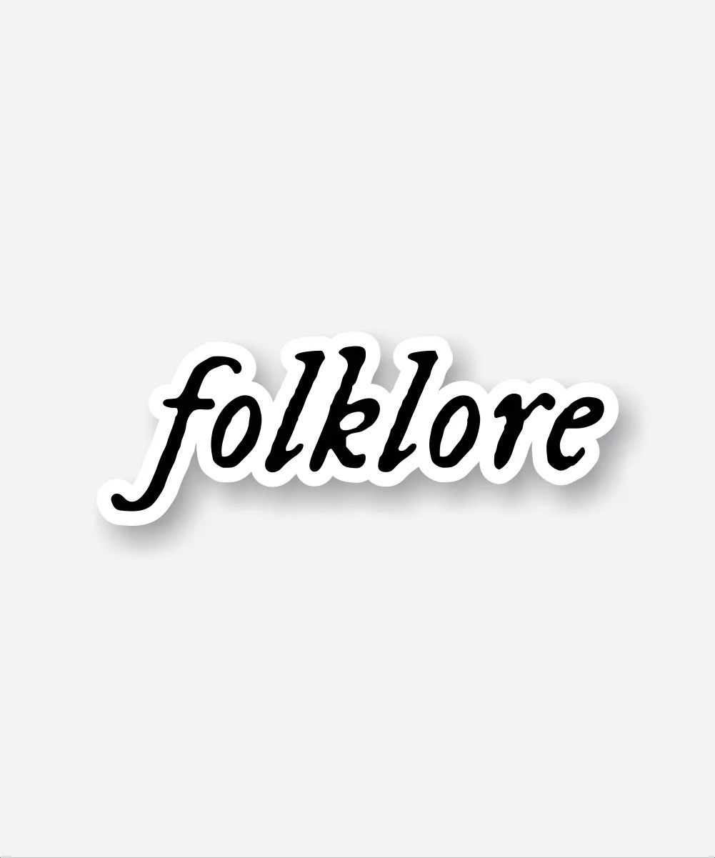 Folklore Sticker