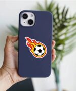 Football Fire Sticker