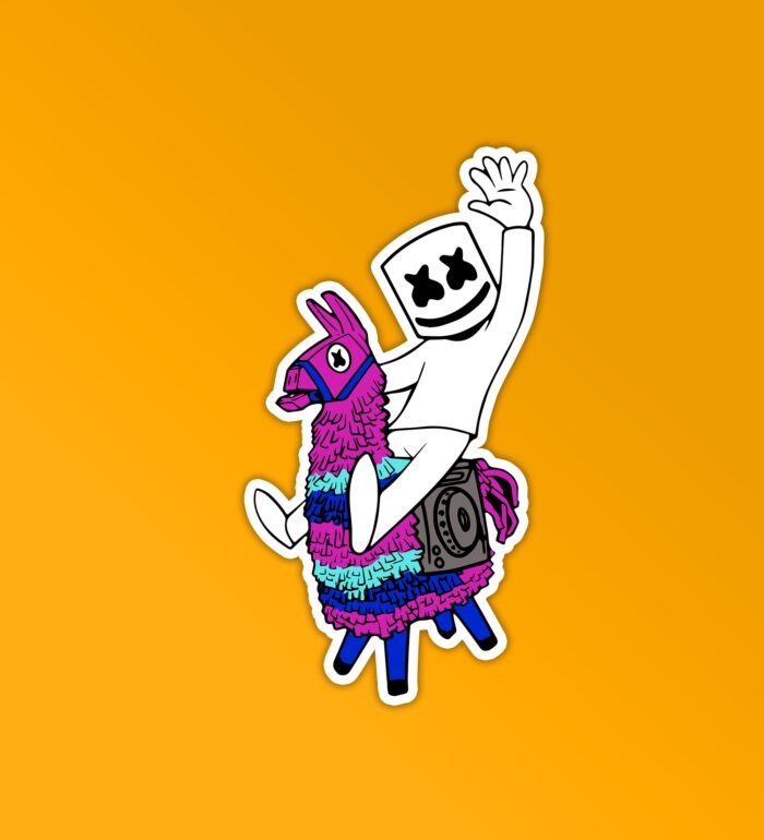 Fortnite Marshmello Sticker