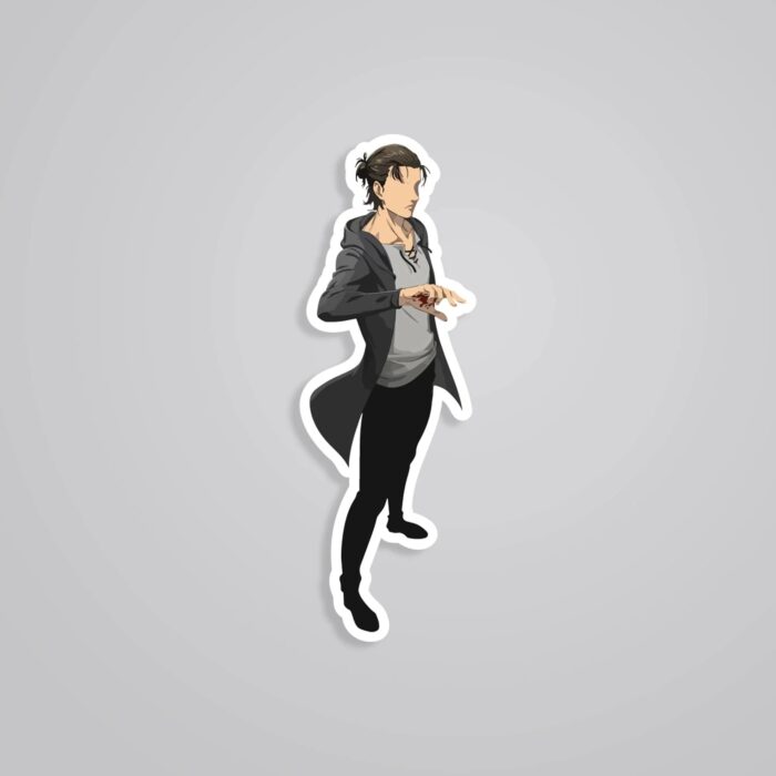 Founding Wrath Eren Anime Stickers