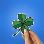 Four Leaf Clover Sticker