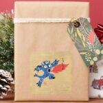 Fred Monster Suit Square Sticker