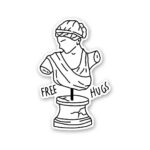 Free Hug Sticker