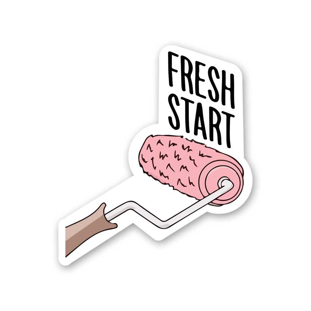 Fresh Start Sticker Fresh Start Sticker