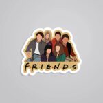 Friends Cast TV Shows Stickers