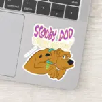 Frightened Scooby Doo Sticker