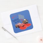 Fueled Up For Fun Square Sticker