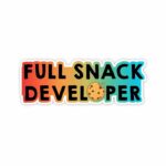 Full Snack Developer Sticker