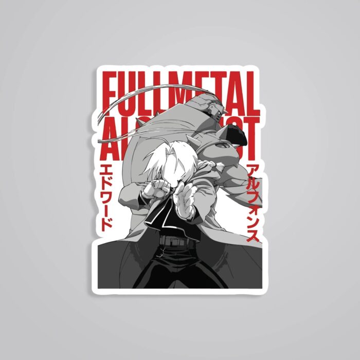 Fullmetal Alchemist Duo Anime Stickers
