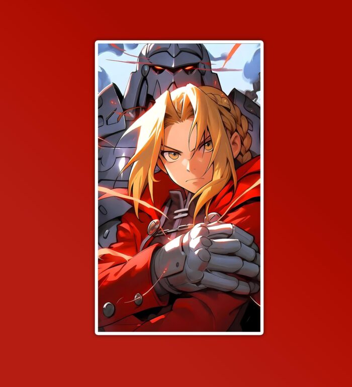 Fullmetal Alchemist Sticker Laptop Mobile Stickers